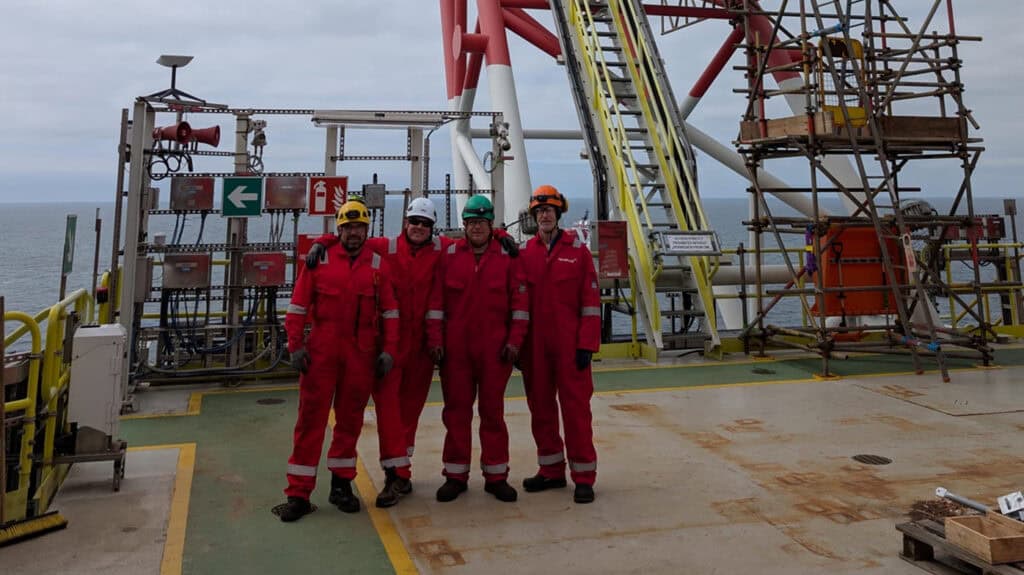 Rope Access Offshore O&G – Satellite Dish Removal and Replacement