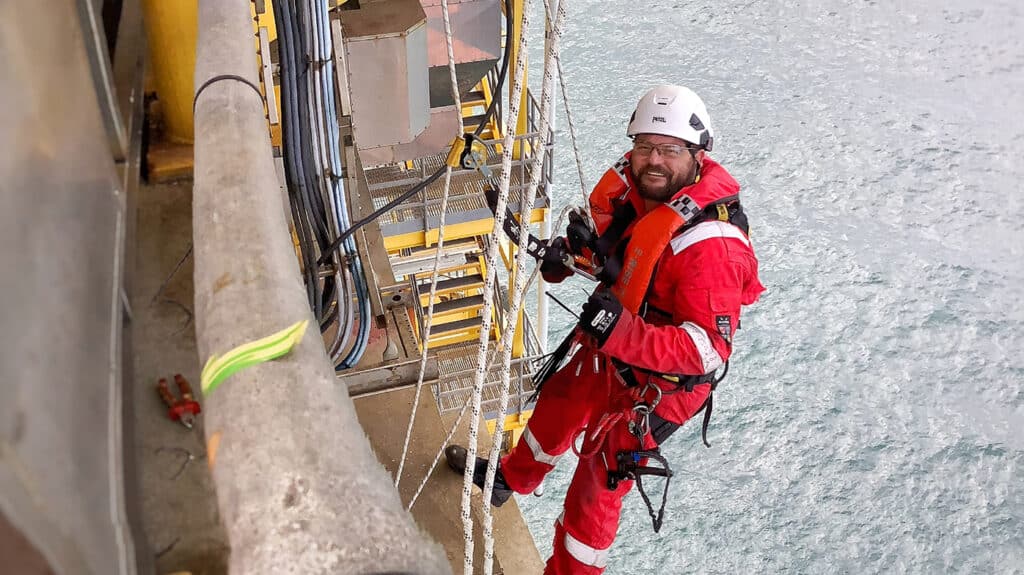 Offshore Rope Access ATEX Inspections & Tagging System Installation